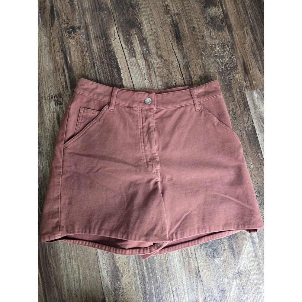 WILFRED FREE brennan twill shorts in brick red size 6 Womens Casual